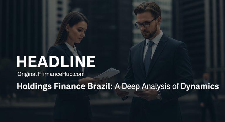 Sao Paulo skyline with finance graphs illustrating holding structures