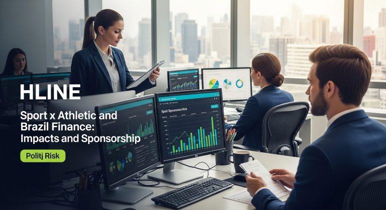 Brazilian finance desk analyzing sports sponsorship economics and policy risk